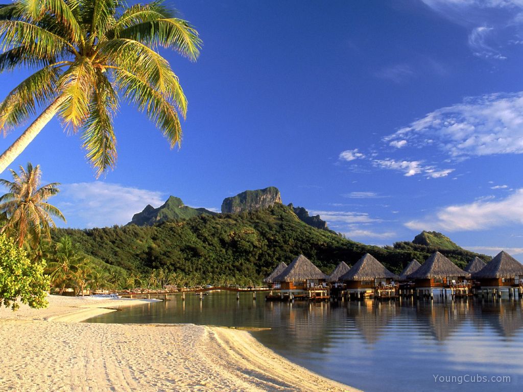 Moana Beach, Bora Bora, French Polynesia